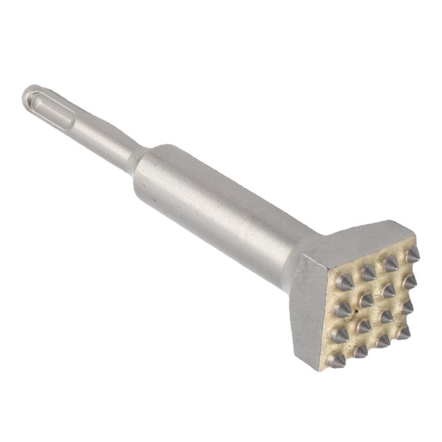Electric Hammer Drill Bit,Alloy Point Groove for Concrete Gouging Pavement Cement Leveling Repair Tool