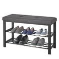 thumbnail image 3 of neatfreak! Fabric Upholstered Shoe Storage Bench, 3 of 5