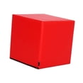 thumbnail image 2 of Lipstore Cube Stool Accessories Lounge Brick for Office Dressing Stretching Red, 2 of 8