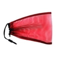 thumbnail image 1 of maskred Compact Dive Swimming Drawstring Mesh Bag for Diving Snorkel Gear Red 9 Inch x 6.5 Inch 1Set, 1 of 6