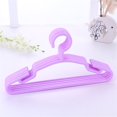 thumbnail image 3 of 10PCS Kids Hangers Plastic Non Slip Standard Multiple Colors Nursery Coat Hanger, 3 of 4