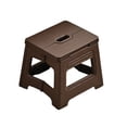 thumbnail image 2 of Folding Stool, Lightweight Foldable Step Stool, Space-Saving Design for Home, Office, Outdoor, Durable Plastic Construction, Easy to Carry and Store, 2 of 6