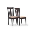thumbnail image 3 of Pemberly Row Chaise de Salle à Manger en Cappuccino (Lot de 2), 3 of 3