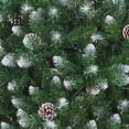 thumbnail image 3 of 7.5ft/9ft Christmas Tree, Artificial Prelit Pencil Tree, Easy Assemble, Xmas Decor for Home Party Office Mall Holiday, 3 of 8