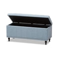thumbnail image 2 of Kaylee Storage Bench in Light Blue, 2 of 8