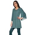 thumbnail image 2 of Moomaya Kurta Mini à Manches Kimono Tunique d'Été Kurtis Courts Imprimés pour Femmes, 2 of 5