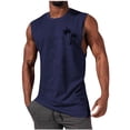 thumbnail image 1 of DPTALR Men Casual Pullover Round Neck Sports Tank Sleeveless Tops, 1 of 5