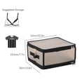 thumbnail image 1 of Rbaofujie Fabric Storage Bins Pp Plastic Storage Box, Foldable, Transparent Storage Box, Seven Piece Set, Clothing Sorting and Organizing Bag, Clothing Bag, Storage Bag Laundry Room Storage, 1 of 2