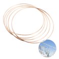 thumbnail image 3 of 10pcs Dreamcatcher Fer Anneau DIY Dreamcatcher Anneau Rond Accessoires Dreamcatcher (130mm), 3 of 8