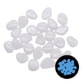 thumbnail image 1 of AMERTEER 100PCS Solar Glow Rocks Luminous Cobblestones Glow in the Dark Luminous Pebbles Solar Powered Glowing Stones, 1 of 10