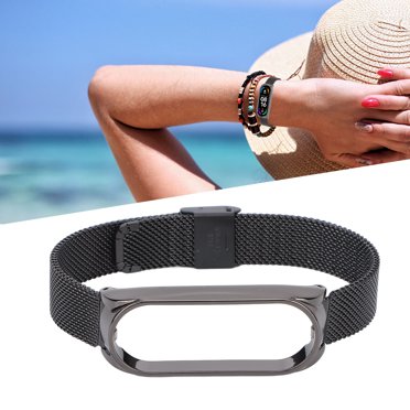 Metal Band Compatible for  Mi Band 6 Smartwatch Replacement Steel Strap Bracelet Wristband Accessories