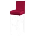 thumbnail image 1 of Stretch Bar Stool Cover for Bar Height Side Chair Slipcovers, 1 of 8