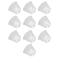thumbnail image 3 of Hearing  Domes, Silicone Cone Shaped Replacement Transparent Hearing  Eartip  For Ear S,M,L, 3 of 8