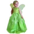 thumbnail image 4 of HAWEE Robe de Princesse Fée Clochette pour Fille Déguisement Costume Fleur Feuille Verte Lutins Fée Cosplay Vêtements, 4 of 6