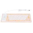 thumbnail image 2 of Silicone Keyboard,Silicone Keyboard Fully Sealed Soft Silicone Keyboard USB Wired Silicone Keyboard Top Tier Quality, 2 of 9