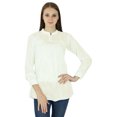 thumbnail image 1 of Haut en Coton Robe d'Été Femme Boho Vêtements Robe Tunique Décontractée d'Été, 1 of 4