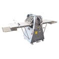 thumbnail image 1 of INTBUYING Vertical Commercial Danish Pastry Machine Dough Sheeter Machine Pastry Dough Press Machine Bakery Equipment with Foot Pedal Control 110V, 1 of 17