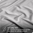 thumbnail image 2 of Bare Home 2-Pack Fitted Sheets - Premium 1800 Collection - Ultra-soft - Deep Pocket - California King, Light Gray, 2 of 7