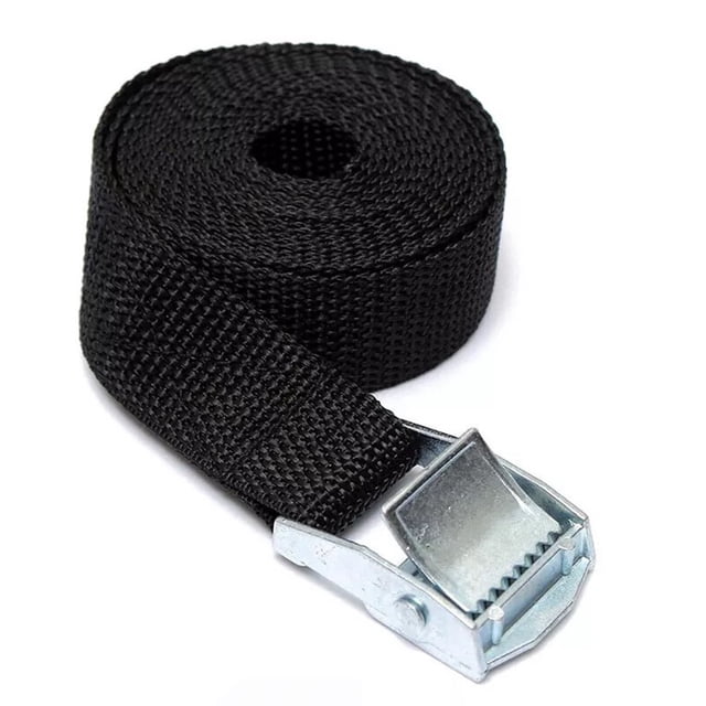 Lashing Straps Cargo Luggage Tie Down Cam Buckle Car Roof Rack Cinch 2M 5M