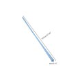 thumbnail image 4 of INSPIRE CHIC Men's Solid Color Narrow Stripes Necktie Graduation Suit Formal Ties Sky Blue, 4 of 5