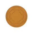 thumbnail image 2 of Agiferg Leather Flowerpot Tray Multi-level Hollow Out Succulent Plant Hanging Basket, 2 of 2
