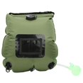 thumbnail image 1 of Solar Heating Water Bag, Leak Proof Water Tap Solar Heating Hot Water Bag Heat Absorbing  For Outdoor Use For Hiking, 1 of 8