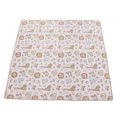 thumbnail image 1 of Highchair Floor Mat, Waterproof Food Spill Mess Mat Portable Soft Washable Cartoon Polyester Cute  for Picnic for Baby, 1 of 7