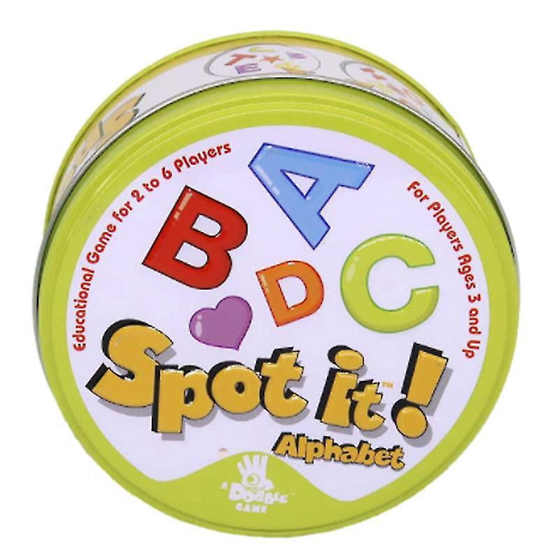 Spot It Classic Card Game Education Dedicated Deck Card GameABCD