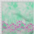 thumbnail image 2 of oneOone Polyester Lycra Fabric Leaves & Flower Panel Print Fabric By Yard 56 Inch Wide, 2 of 3