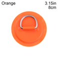 thumbnail image 1 of 8 Pcs, Anneau en D en Acier Inoxydable de 8cm avec Colle pour Bateau Gonflable en PVC, Radeau, Canot, Kayak, Planche de Surf, Attache SUP, 1 of 2