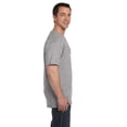 thumbnail image 3 of Hanes Beefy-T Men`s Pocket T-Shirt, 3XL, Light Steel, 3 of 5