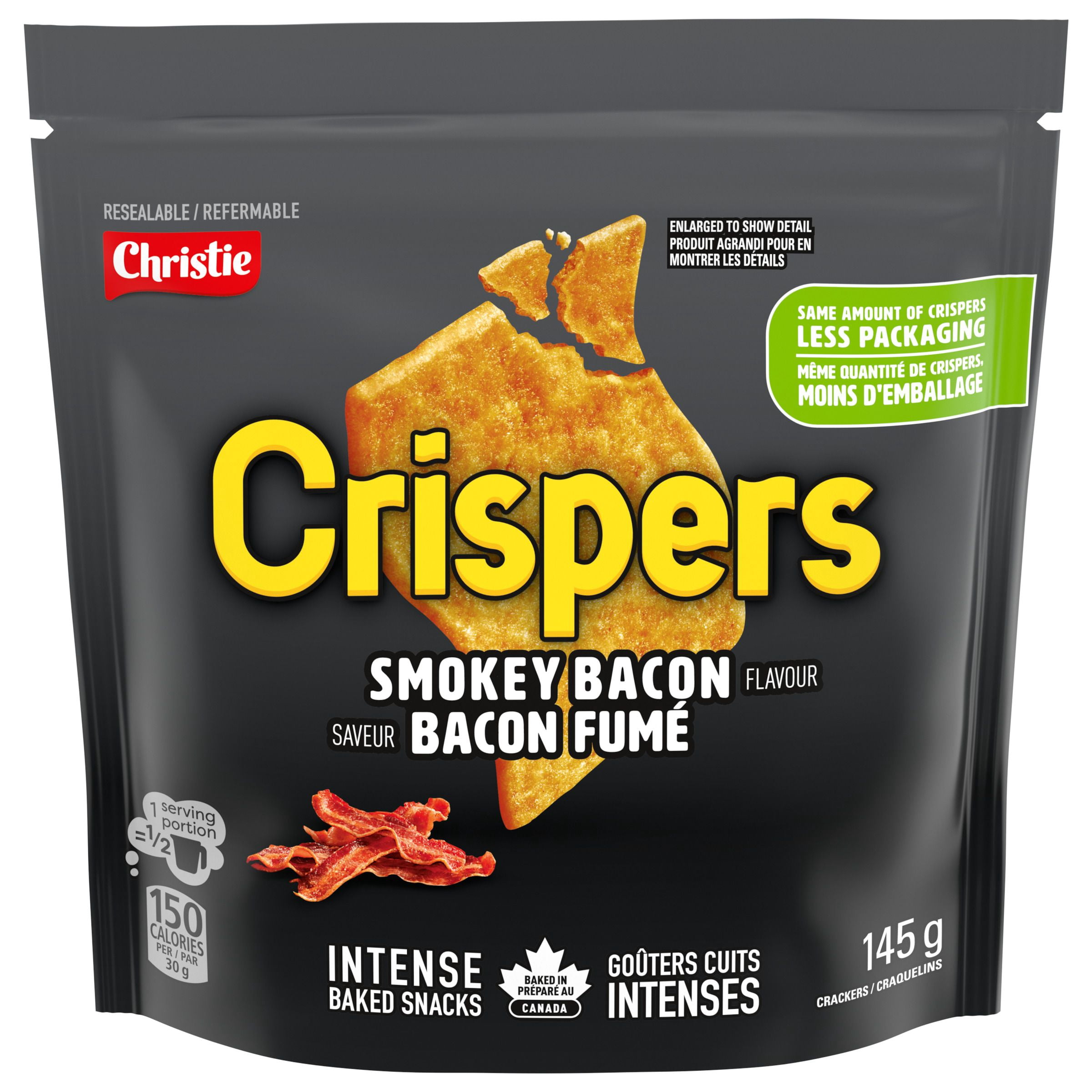 CRISPERS, Smokey Bacon Crackers, Salty Snacks, Is It a Chip or Cracker