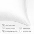 thumbnail image 3 of PiccoCasa 2 Pcs Satin Pillowcase Zippered Silky Sateen, Standard Snow White, 3 of 9