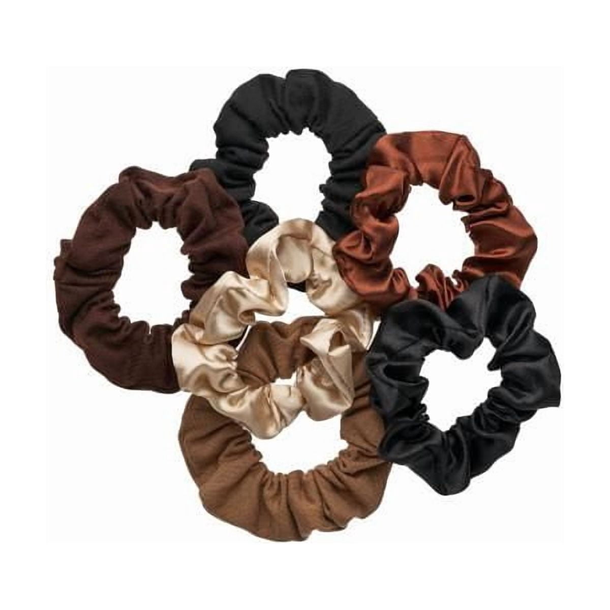 Goody Forever Chouchou en satin à porter sans dommage - 6Ct
