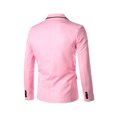 thumbnail image 3 of Men's Fashion England Solid Color High Quality Casual Single Breasted Suit, 3 of 8