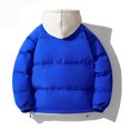 thumbnail image 5 of Yuyuzo Hoodies Puffer Jackets for Women Long Sleeve Stand Collar Drawstring Button Zipper Coats with Pockets, 5 of 5