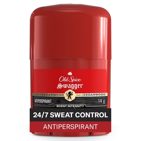 Antisudorifique et désodorisant pour hommes Old Spice Collection Rouge, parfum Swagger, protection durable, 14 g