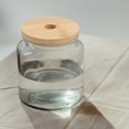 thumbnail image 3 of EIGTHTAIL 2 Pcs Easy to Clean Reusable Mason Jar Lids Bamboo Ball Jars with Straw Holes Simple, 3 of 6
