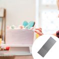 thumbnail image 2 of Cream Scraper Stainless Props Accessories Fondant Polygon Serrated Plastering Tool Spatula Multi-duty Serrated Plastering Tool Kitchen Dessert Shop Using Type8, 2 of 6
