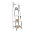 thumbnail image 1 of Jela Solid Wood 5 Shelf Ladder Solid White, 1 of 9