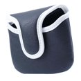 thumbnail image 1 of Couvre-tête de Putter en PU pour Golf, Protection de Maillon pour la Plupart des Putters, Garde, Sports de Plein Air, Noir, 1 of 8