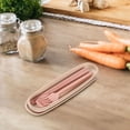 thumbnail image 4 of Chmadoxn Kitchen Gadgets, Kitchen Accessories, Kitchen Utensils, Kitchen Tool Spoon Chopsticks And Fork Three-piece Tableware Set Cutlery Cutlery, 4 of 5