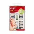 thumbnail image 1 of Kiss 100 Acrylic Plain Full-Cover Nails, Active Long Square, 1 of 5