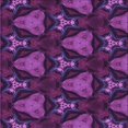 thumbnail image 1 of Ahgly Tapis d'Intérieur Lavable en Machine Carré Transitionnel Violet Orchidée Foncé, 7 Pieds Carré, 1 of 7