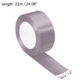 thumbnail image 2 of Unique Bargains 1.5 Inch Wide 24 Yards Satin Ribbon, Double Face Solid Crafts Roll for Party Home DIY Wrapping Decoration, Pink, 2 of 6