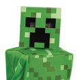 thumbnail image 3 of Child Boys Minecraft Creeper Classic Costume, 3 of 6