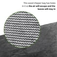 thumbnail image 4 of Wood Chip Collection Bag, Sturdy Wood Chipper Shredder Bag  for Leaf Shredder, 4 of 7