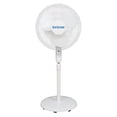 thumbnail image 1 of Hurricane Supreme Oscillating Stand Fan w/ Remote 16 in - White, 1 of 5