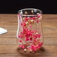 thumbnail image 5 of Hearth & Gear Dried Double Layer Glass Cup Oval Design For Home Coffee Cup Border Cup Handmade Divided Glass Food Storage Containers Big Drinking Cups 60s Drinking Glasses And Mugs Futuristic Glasses, 5 of 5