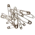 thumbnail image 2 of UNIQUE CREATIV Safety Pins - Nickel-Plated Steel, Assorted Sizes 00-3, 120 pcs, 2 of 6